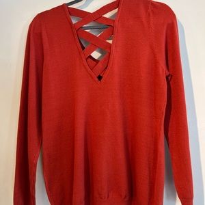 NWT Red soft sweater